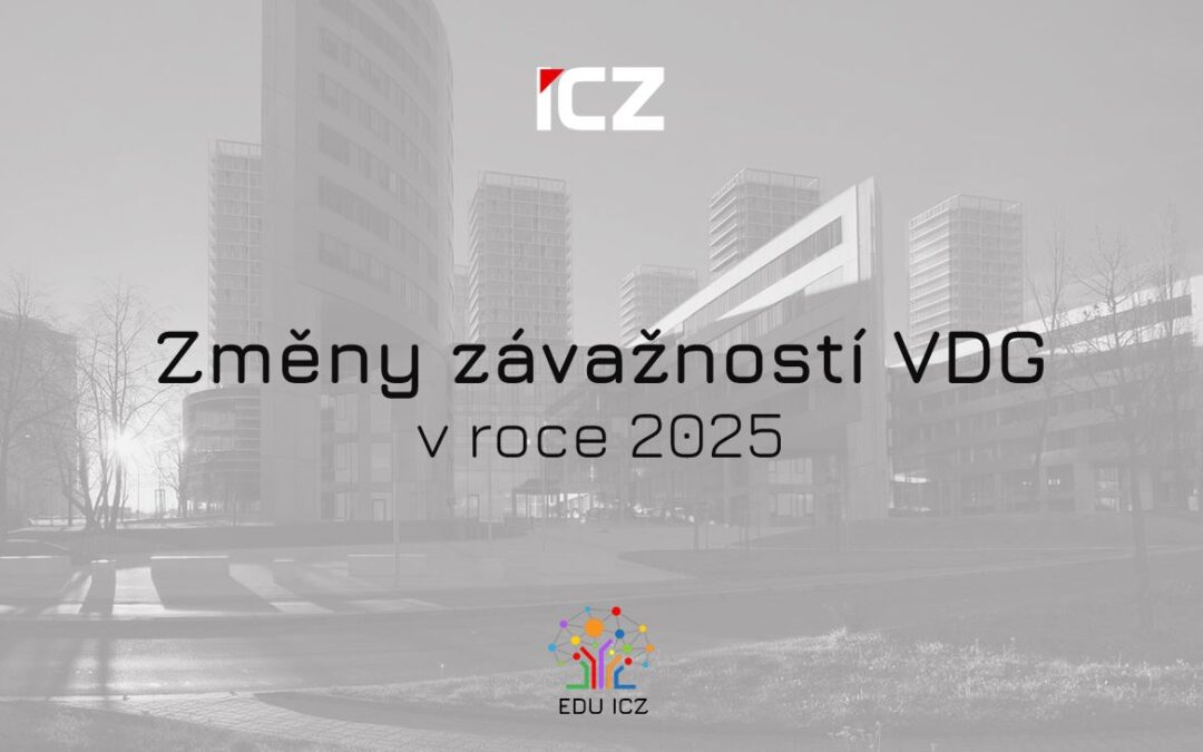 Změny závažností VDG v roce 2025